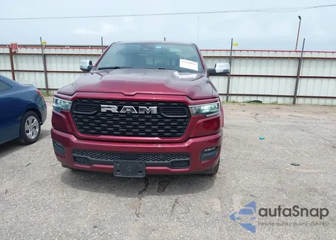 2025 Ram 1500 Lone Star 4X2 5'7 Box from USA, damaged, VIN 1C6RREFG7SN637415